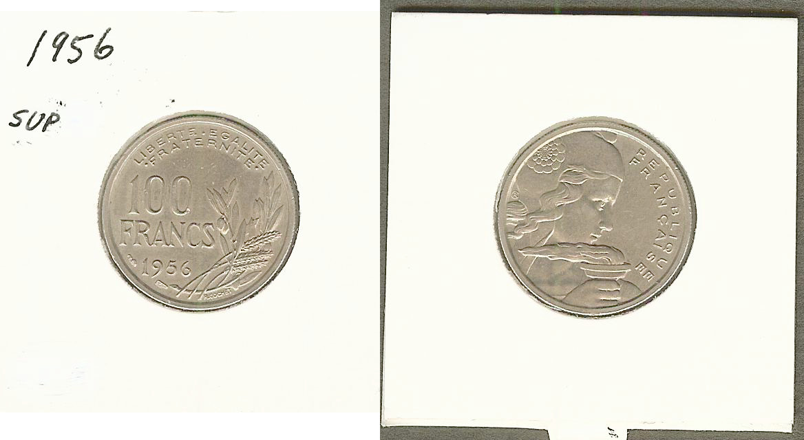 100 francs Cochet 1956 SUP